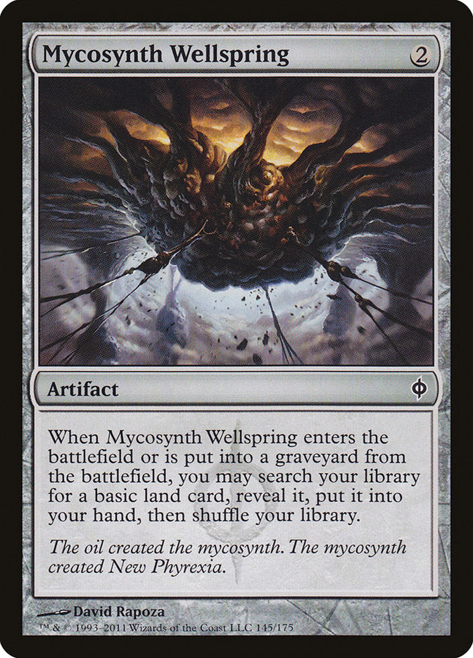 Mycosynth Wellspring [New Phyrexia] | Total Play