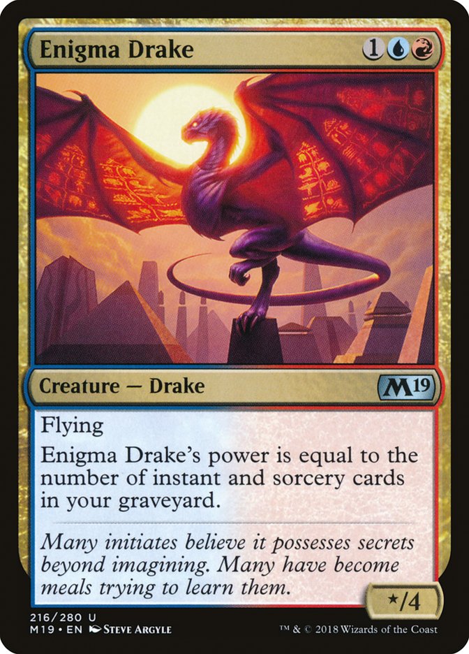 Enigma Drake [Core Set 2019] | Total Play