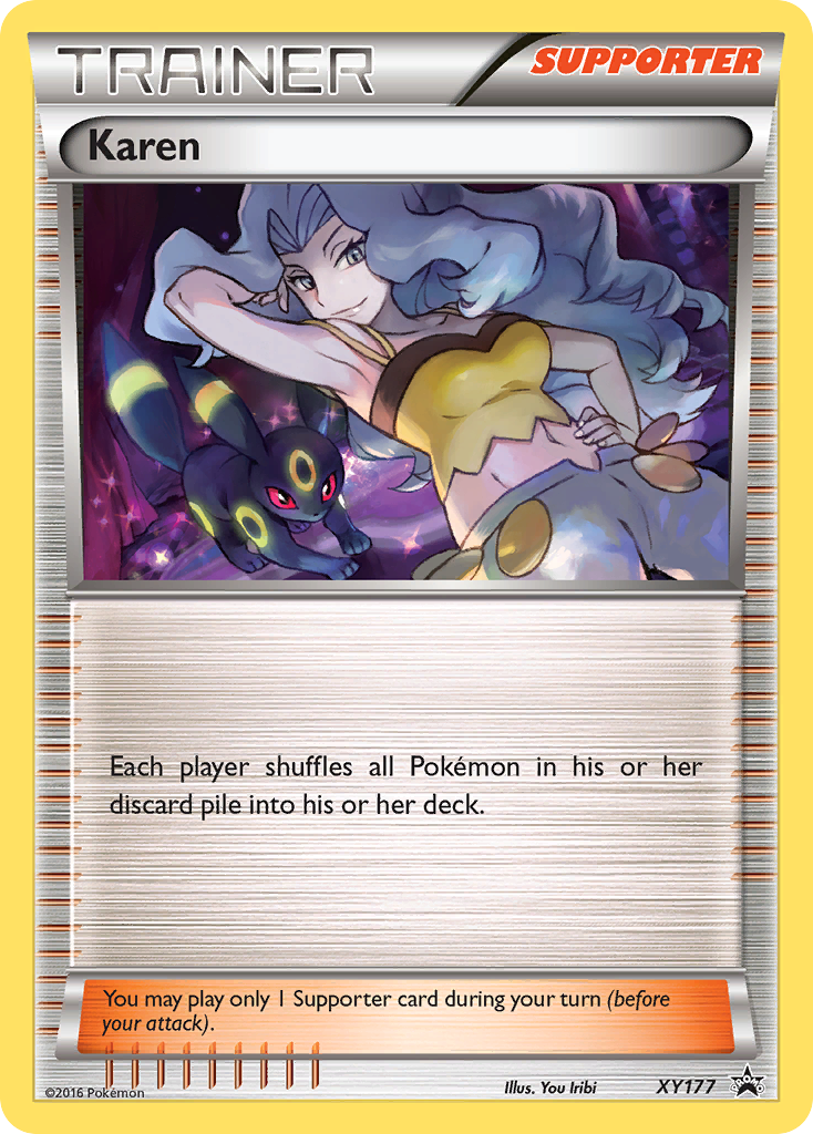 Karen (XY177) [XY: Black Star Promos] | Total Play