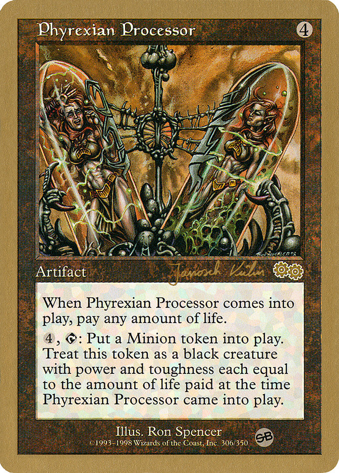 Phyrexian Processor (Janosch Kuhn) (SB) [World Championship Decks 2000] | Total Play