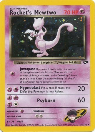 Rocket's Mewtwo (14/132) [Gym Challenge Unlimited] | Total Play