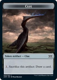 Clue // Servo Double-Sided Token [Double Masters Tokens] | Total Play
