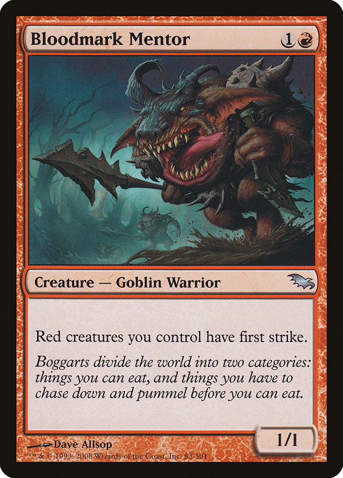Bloodmark Mentor [Shadowmoor] | Total Play