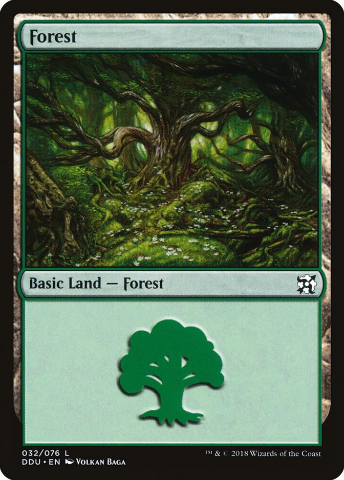 Forest (32) [Duel Decks: Elves vs. Inventors] | Total Play