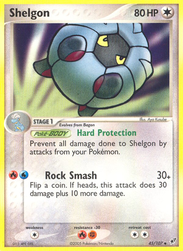 Shelgon (45/107) [EX: Deoxys] | Total Play