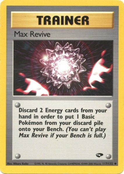 Max Revive (117/132) [Gym Challenge Unlimited] | Total Play