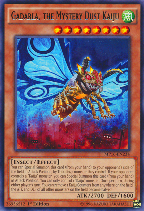 Gadarla, the Mystery Dust Kaiju [MP16-EN234] Rare | Total Play