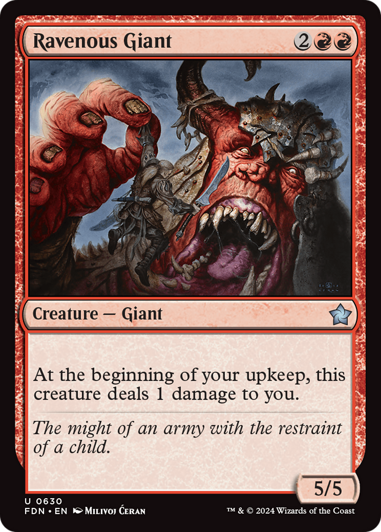 Ravenous Giant [Foundations] | Total Play