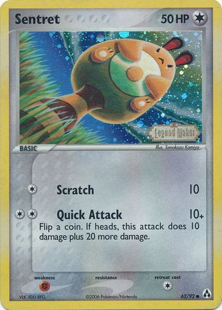 Sentret (62/92) (Stamped) [EX: Legend Maker] | Total Play