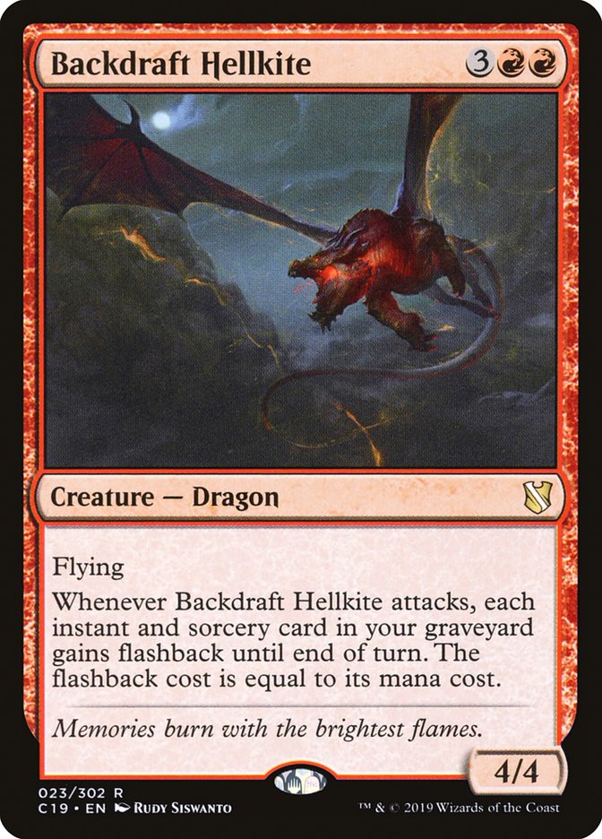 Backdraft Hellkite [Commander 2019] | Total Play