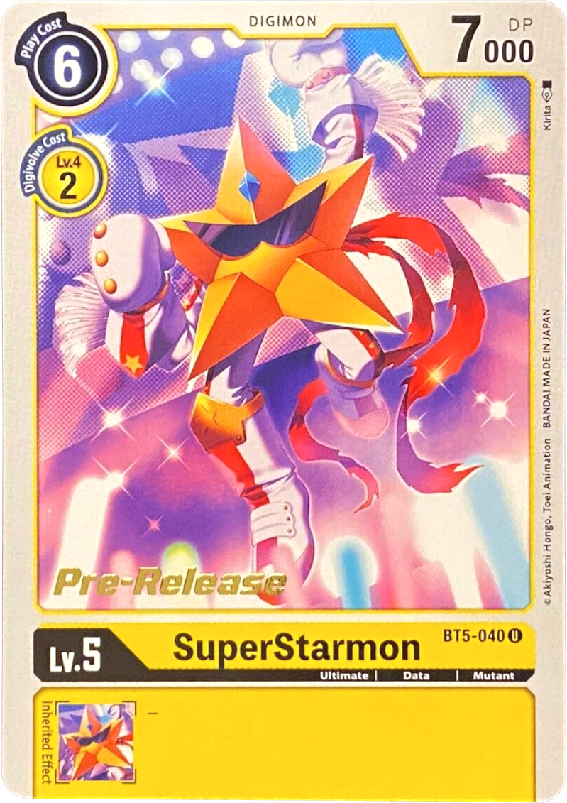 SuperStarmon [BT5-040] [Battle of Omni Pre-Release Promos] | Total Play