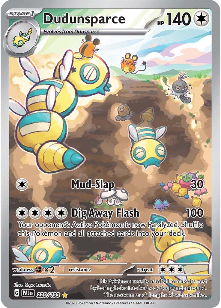 Dudunsparce (229/193) [Scarlet & Violet: Paldea Evolved] | Total Play