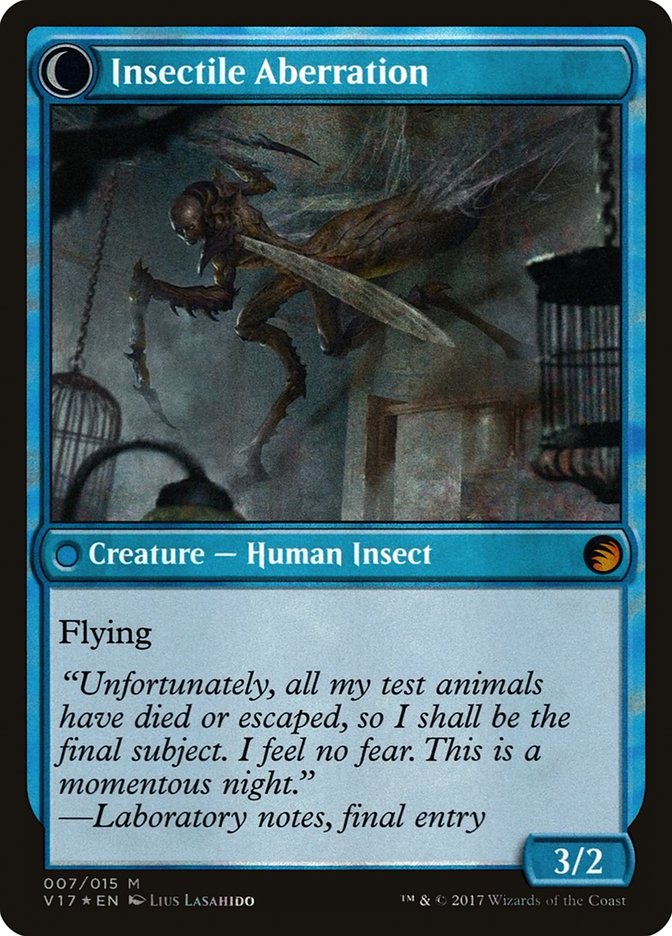 Delver of Secrets // Insectile Aberration [From the Vault: Transform] | Total Play