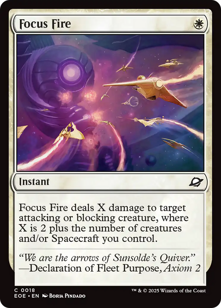Focus Fire [Edge of Eternities] | Total Play