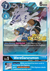 WereGarurumon [P-008] (Online Regional - Finalist) [Promotional Cards] | Total Play