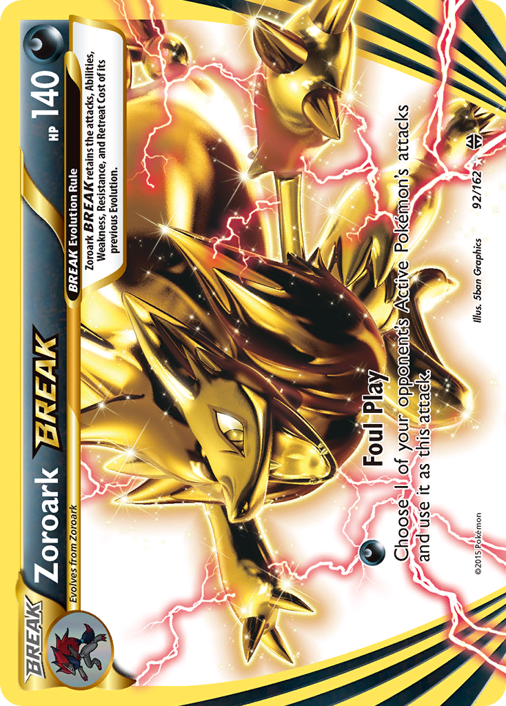 Zoroark BREAK (92/162) [XY: BREAKthrough] | Total Play