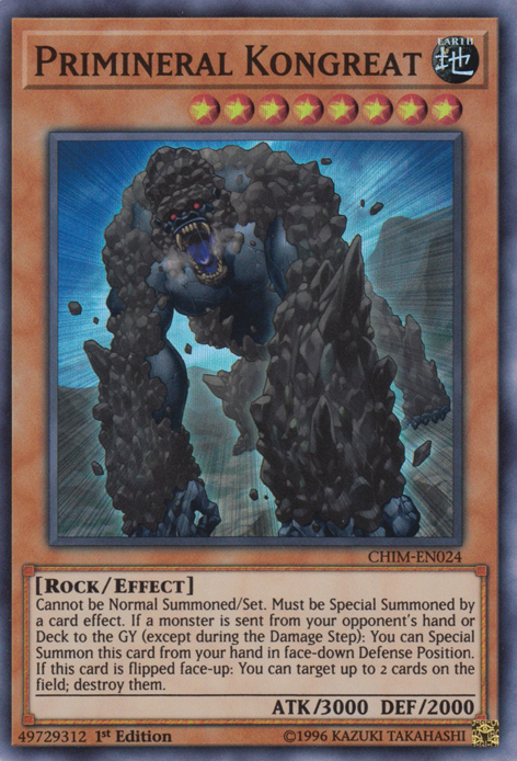 Primineral Kongreat [CHIM-EN024] Super Rare | Total Play