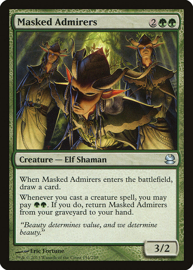 Masked Admirers [Modern Masters] | Total Play
