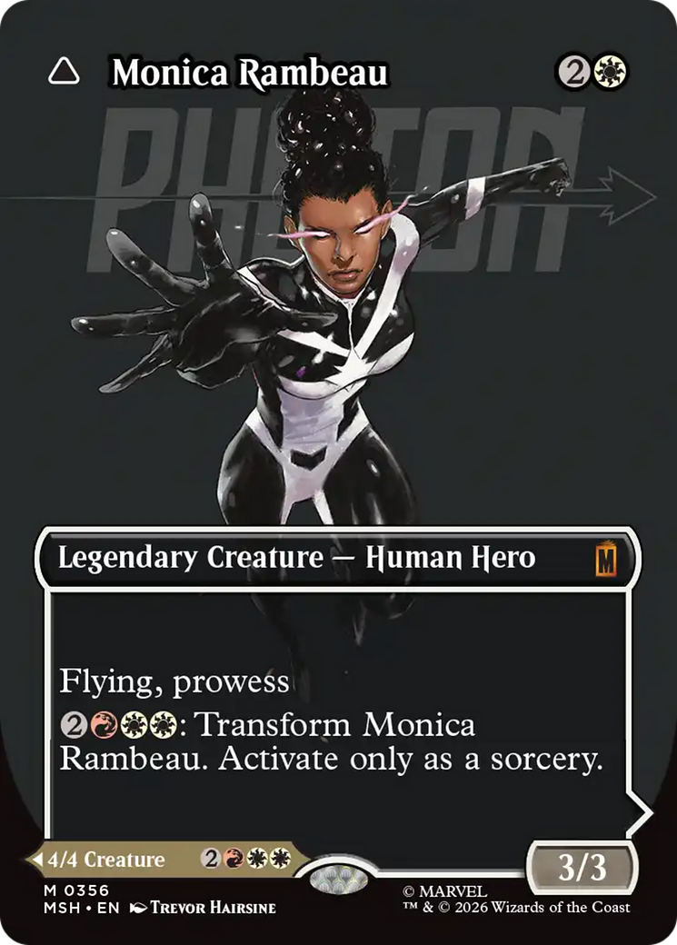Monica Rambeau (Borderless) (0356) [Marvel Super Heroes] | Total Play