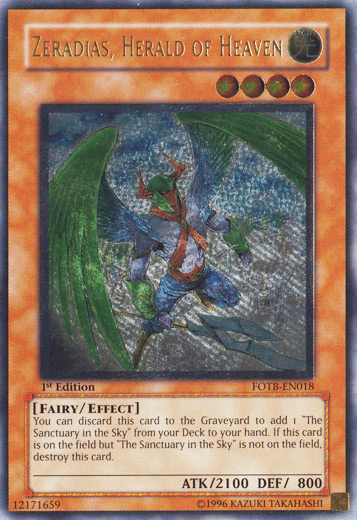 Zeradias, Herald of Heaven [FOTB-EN018] Ultimate Rare | Total Play