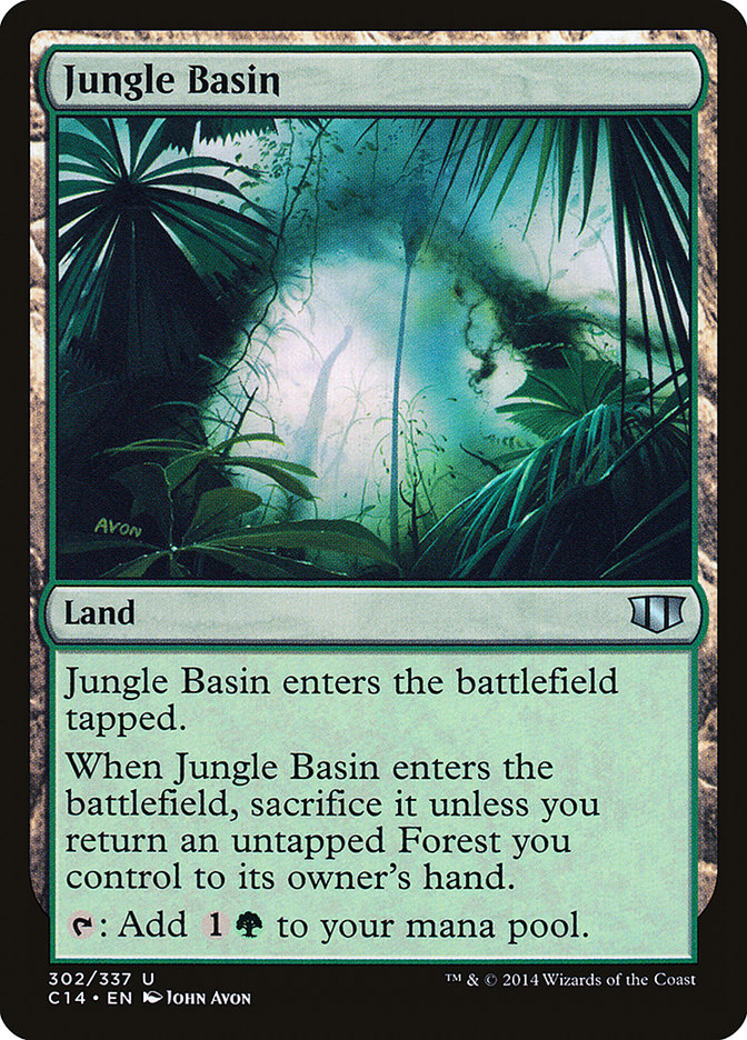 Jungle Basin [Commander 2014] | Total Play