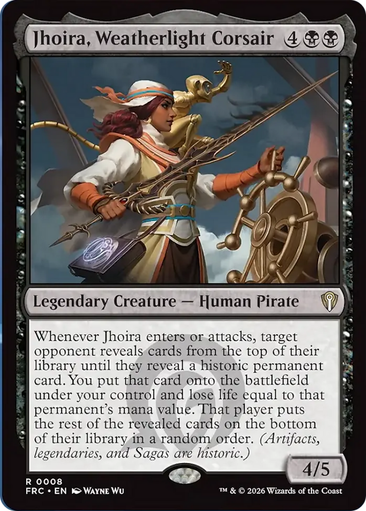 Jhoira, Weatherlight Corsair [Reality Fracture Commander] | Total Play