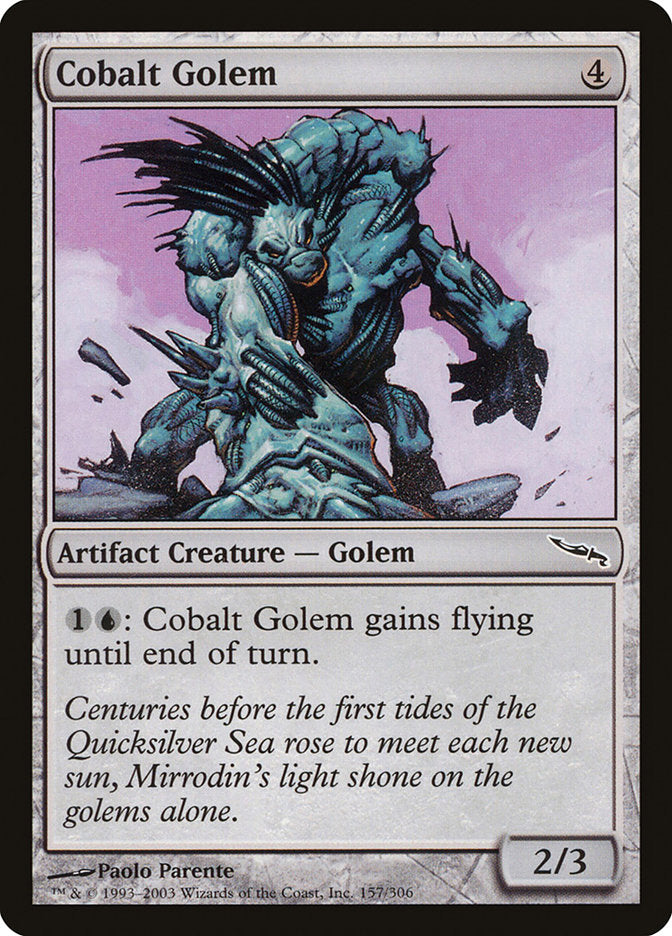 Cobalt Golem [Mirrodin] | Total Play