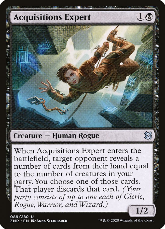Acquisitions Expert [Zendikar Rising] | Total Play