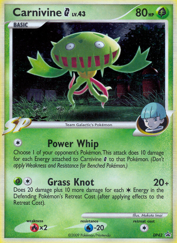 Carnivine G (DP42) [Diamond & Pearl: Black Star Promos] | Total Play