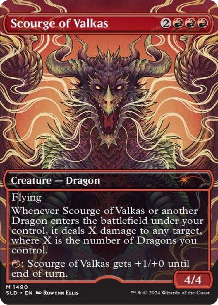 Scourge of Valkas (Rainbow Foil) [Secret Lair Drop Series] | Total Play