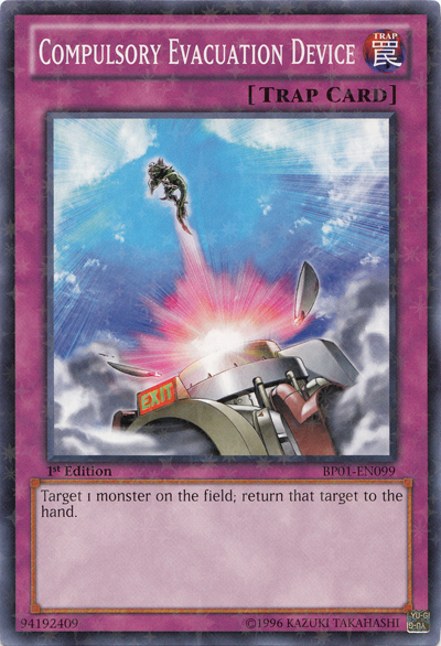 Compulsory Evacuation Device [BP01-EN099] Starfoil Rare | Total Play