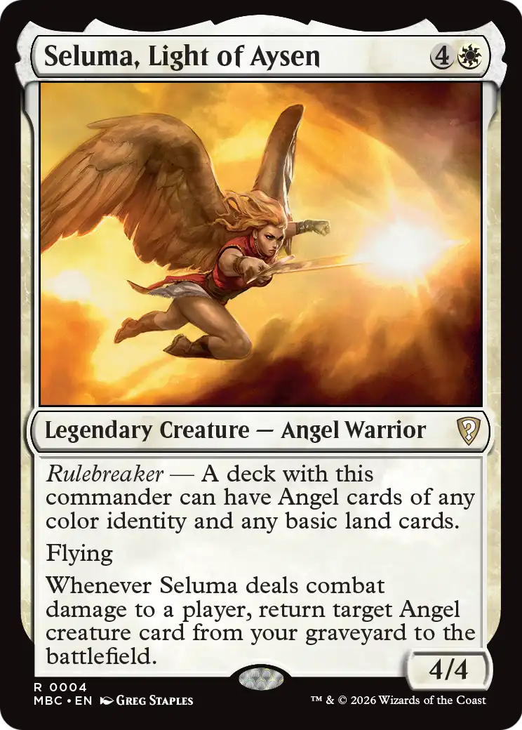 Seluma, Light of Aysen [Mystery Booster: Commander Edition] | Total Play