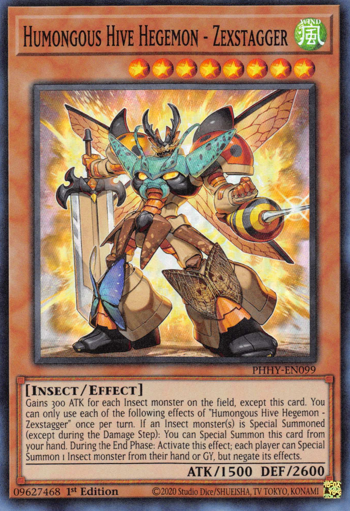 Humongous Hive Hegemon - Zexstagger [PHHY-EN099] Super Rare | Total Play