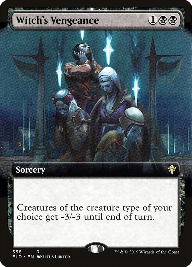 Witch's Vengeance (Extended Art) [Throne of Eldraine] | Total Play