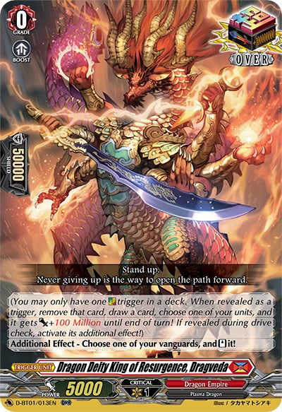 Dragon Deity King of Resurgence, Dragveda (D-BT01/013EN) [Genesis of the Five Greats] | Total Play