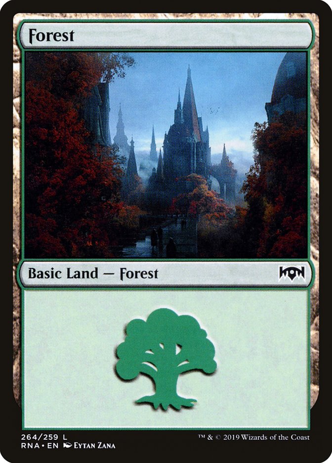 Forest (264) [Ravnica Allegiance] | Total Play