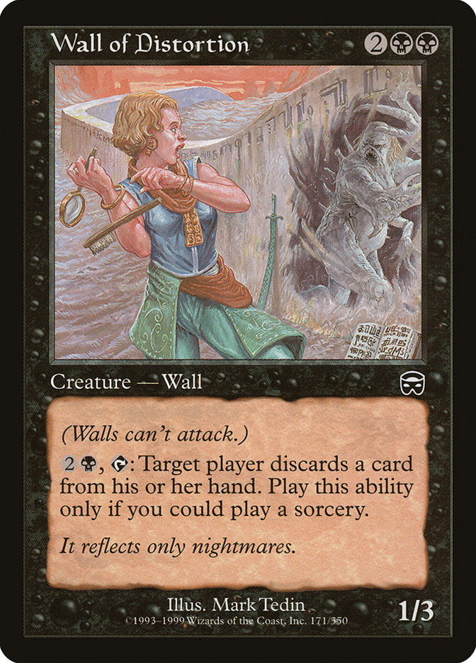 Wall of Distortion [Mercadian Masques] | Total Play