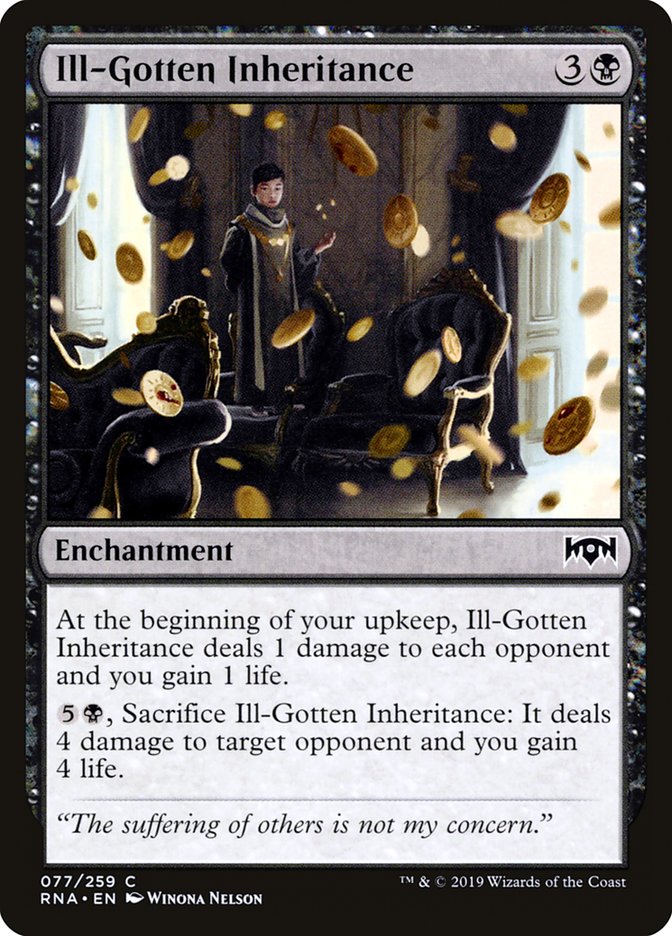 Ill-Gotten Inheritance [Ravnica Allegiance] | Total Play