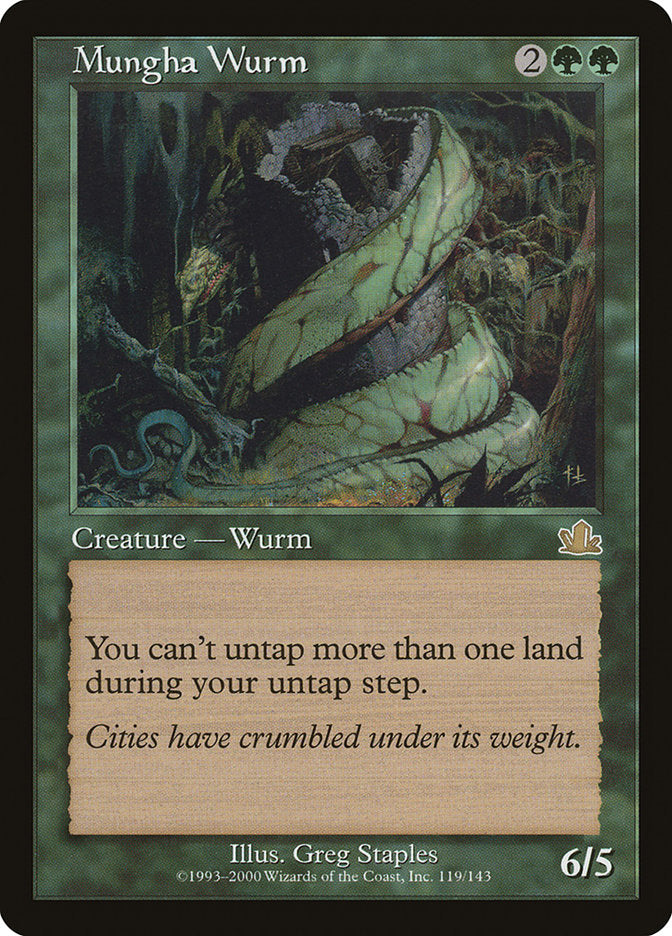 Mungha Wurm [Prophecy] | Total Play