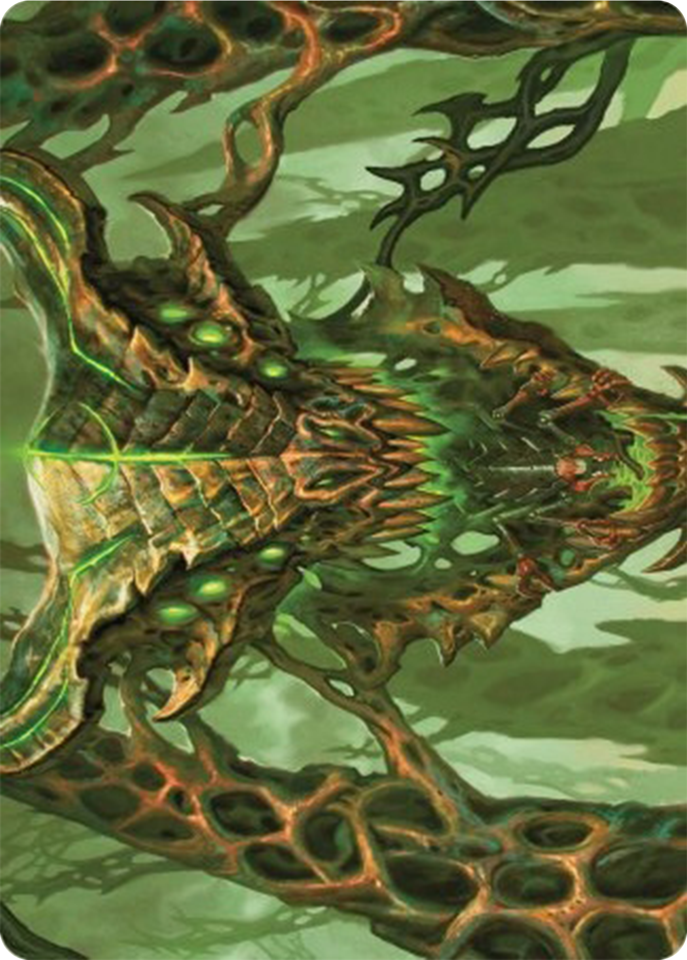 Colossal Dreadmask Art Card [Modern Horizons 3 Art Series] | Total Play