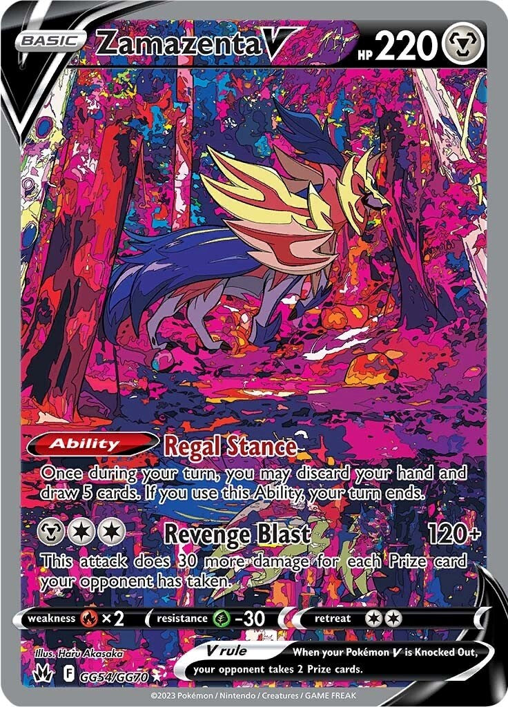 Zamazenta V (GG54/GG70) [Sword & Shield: Crown Zenith] | Total Play