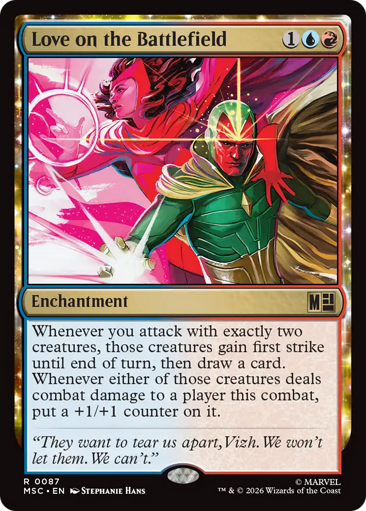 Love on the Battlefield [Marvel Super Heroes Commander] | Total Play