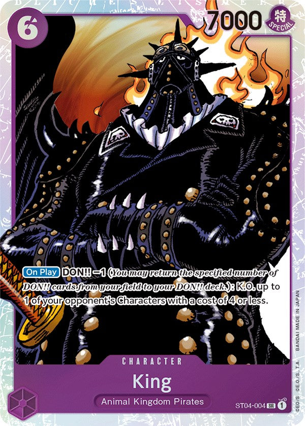 King [Starter Deck: Animal Kingdom Pirates] | Total Play