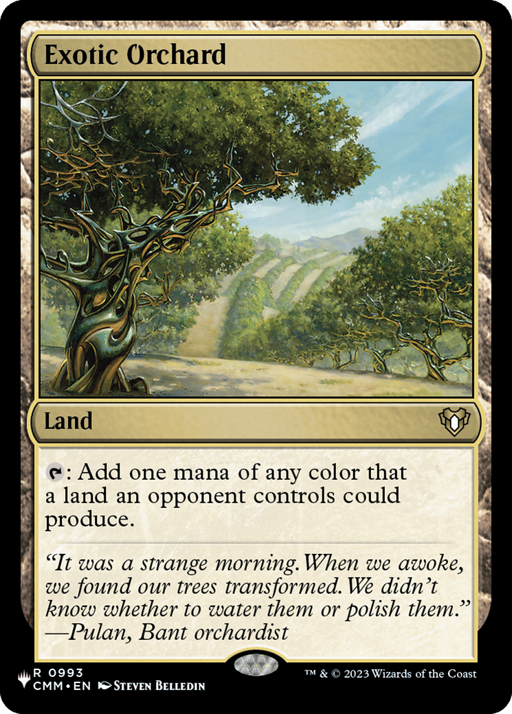 Exotic Orchard (CMM) [The List] | Total Play