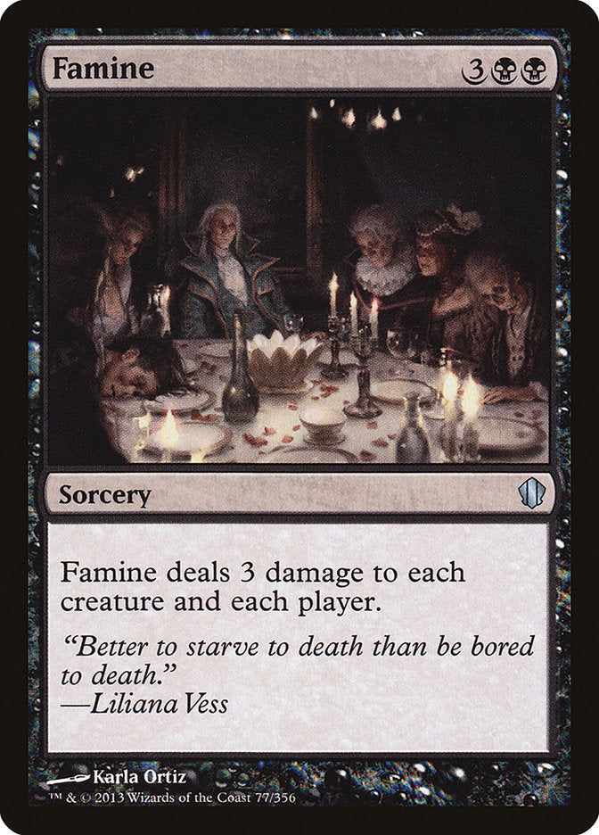 Famine [Commander 2013] | Total Play