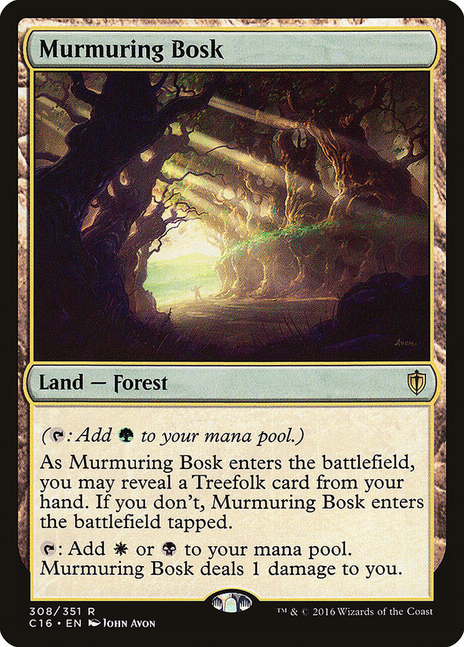 Murmuring Bosk [Commander 2016] | Total Play