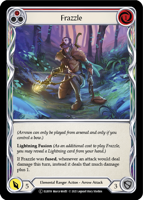 Frazzle (Red) [U-ELE059] (Tales of Aria Unlimited)  Unlimited Normal | Total Play