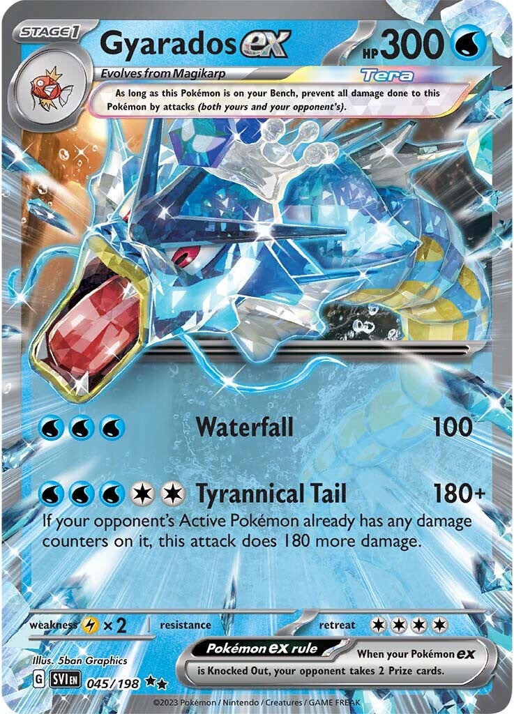 Gyarados ex (045/198) [Scarlet & Violet: Base Set] | Total Play