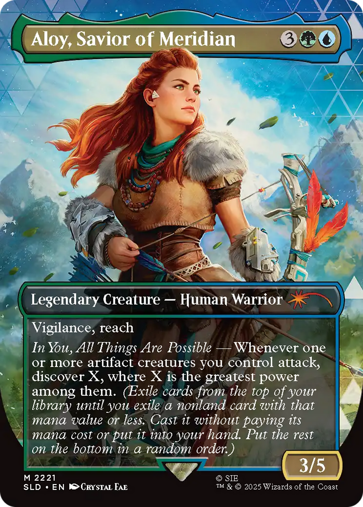 Aloy, Savior of Meridian [Secret Lair Drop Series] | Total Play
