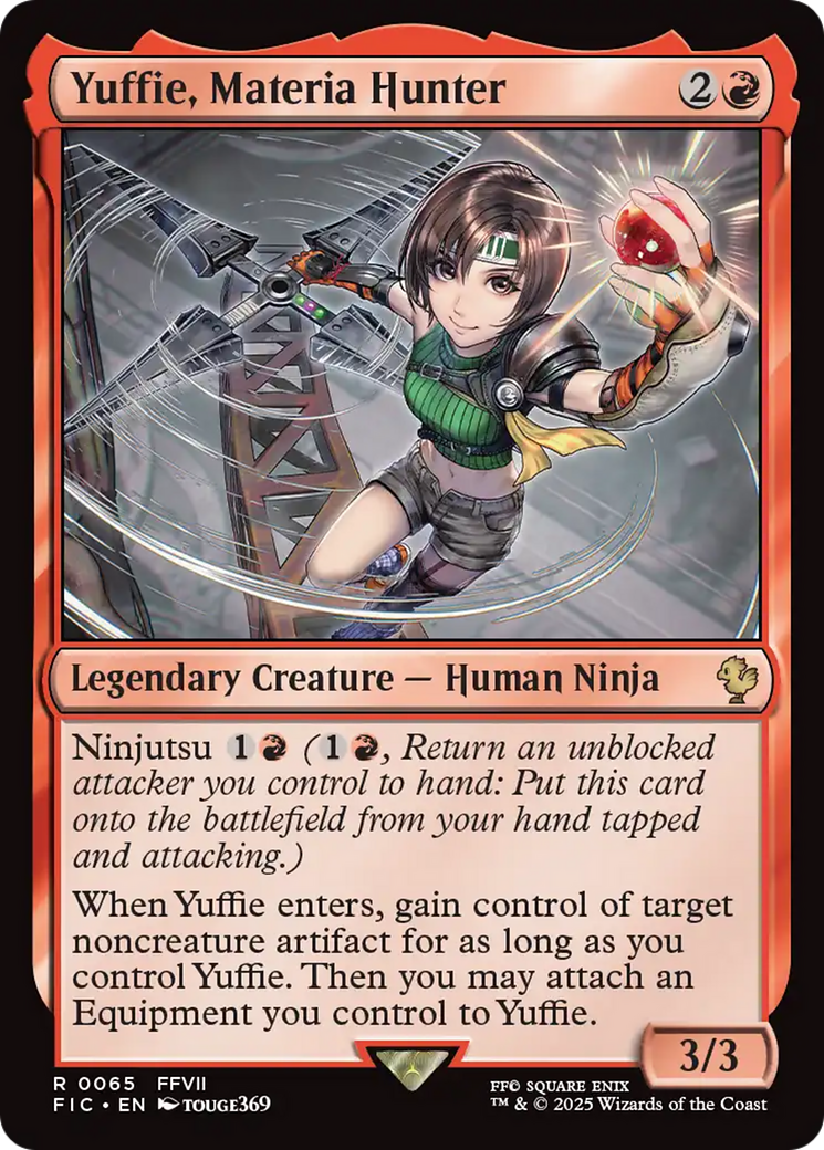 Yuffie, Materia Hunter [FINAL FANTASY Commander] | Total Play